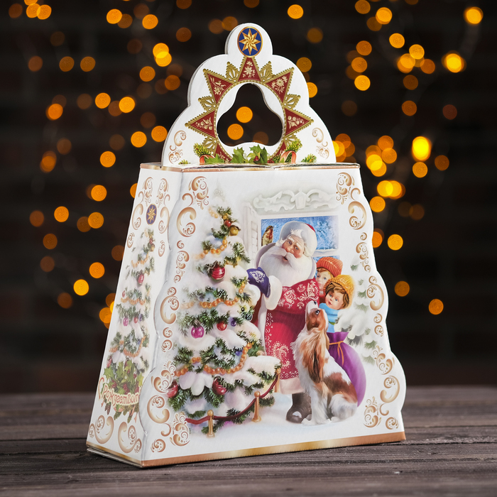 Подарочная коробка "Снежная", 25 х 10 х 23 см