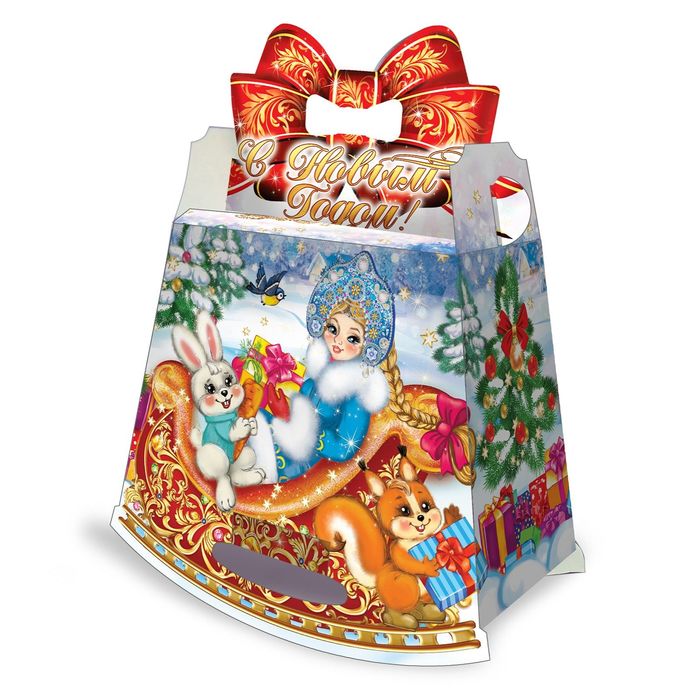 Подарочная коробка "Качалка", 23,5 х 11 х 20 см