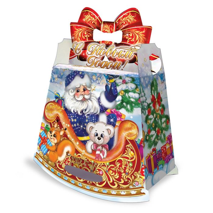 Подарочная коробка "Качалка", 23,5 х 11 х 20 см