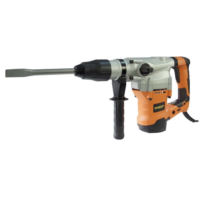 Перфоратор ЭНКОР ПЭ-1600/40Э, SDS Max, 1600Вт, кейс