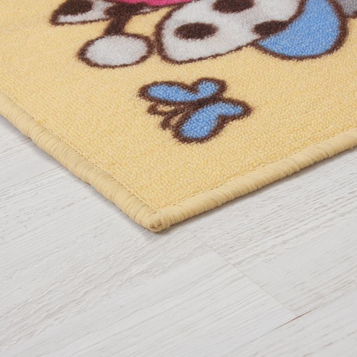 Ковер принт Жужа, размер 100х150 см, цвет бежевый, полиамид