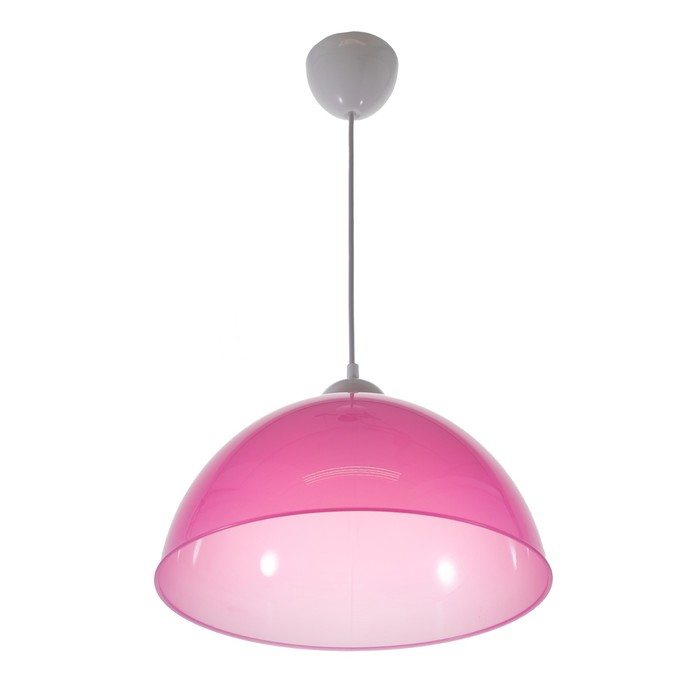 Люстра подвесная "Ланди" E27 40Вт Розовый