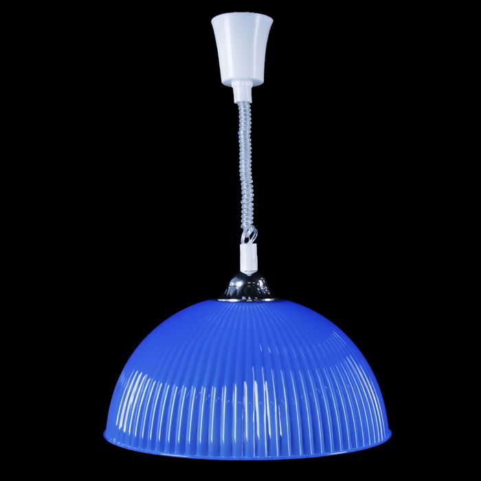 Люстра подвесная "Сенди" E27 40Вт синий