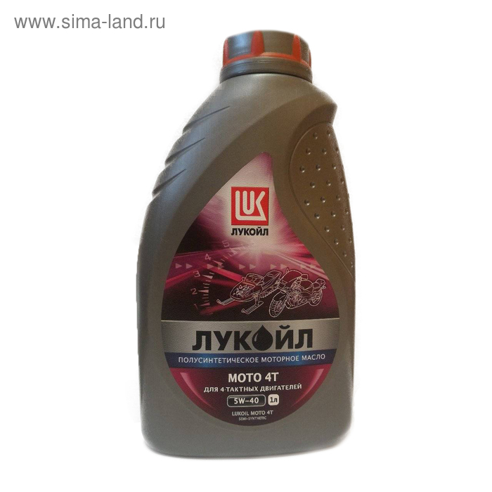Моторное масло Лукойл Мото 4Т 5W-40, 1 л