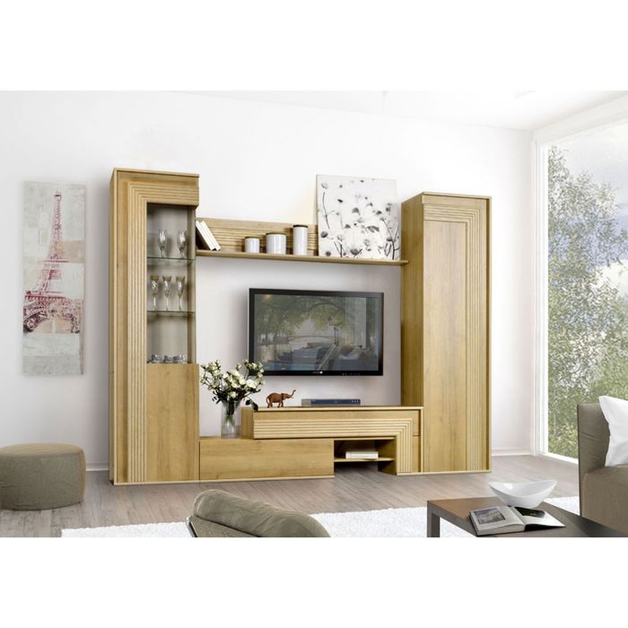 Шкаф для посуды "Диана", дуб ривьера