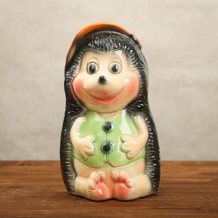 Садовая фигура "Ёжик в шляпе"