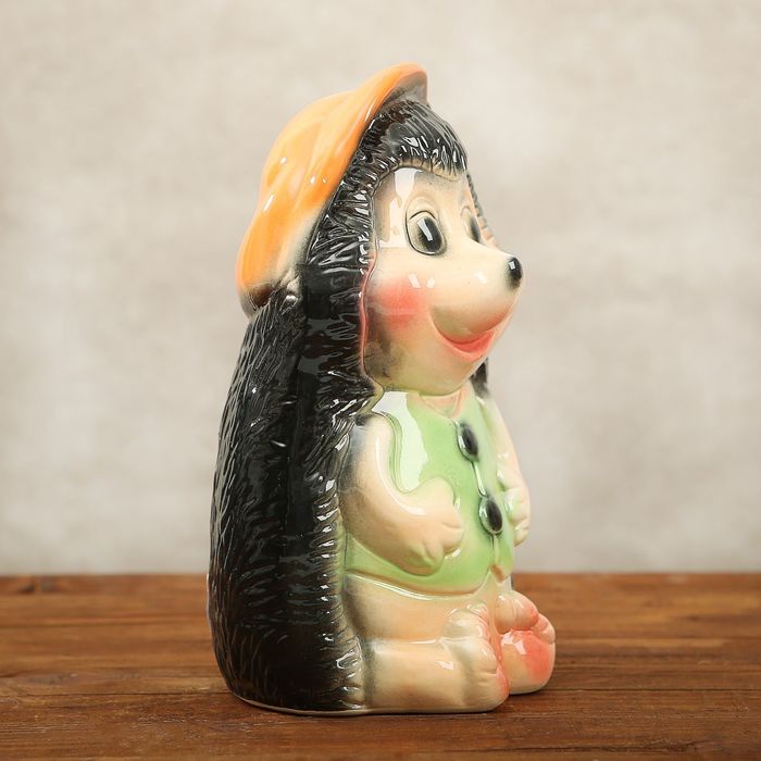 Садовая фигура "Ёжик в шляпе"