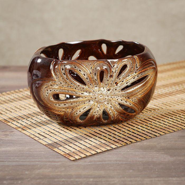 Конфетница "Ромашка", микс