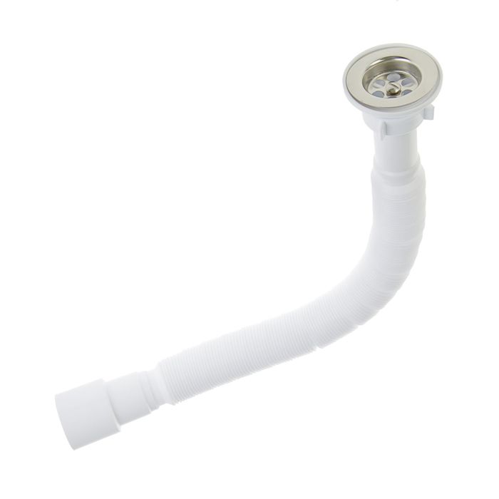 Гофра труба ORIO А-3014М, 1 1/4 х 40/50, L=1250 мм, с латунной гайкой