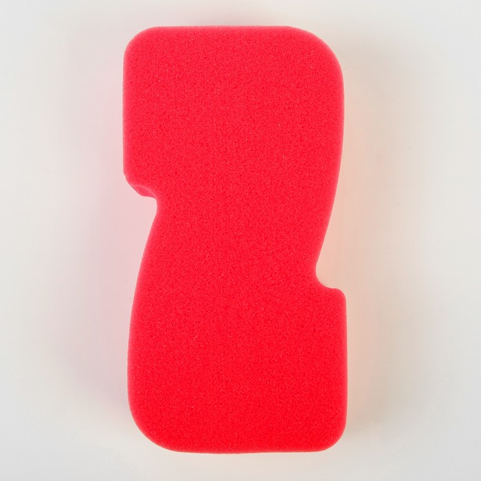 Губка ZEBRA "ТАКСИ", для мойки автомобилей, 21 х 11 х 6 см