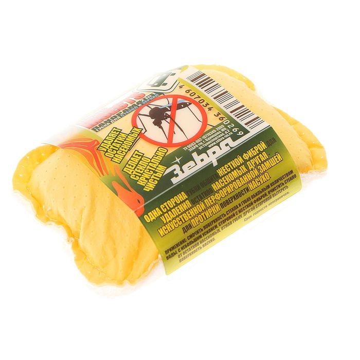 Губка ZEBRA "Панорама", для стекла