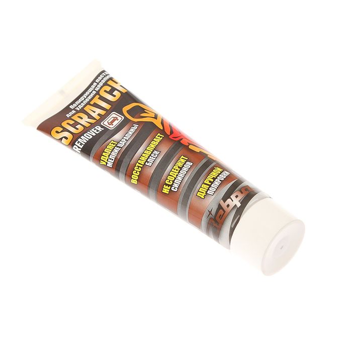 Полирующая паста ZEBRA, от царапин, 120 гр, тюбик