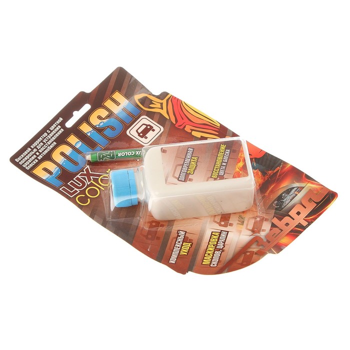 Восковой корректор ZEBRA, с цветной полиролью, белый