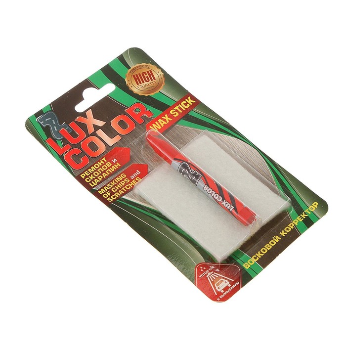 Восковой корректор ZEBRA, с аппликатором, красный