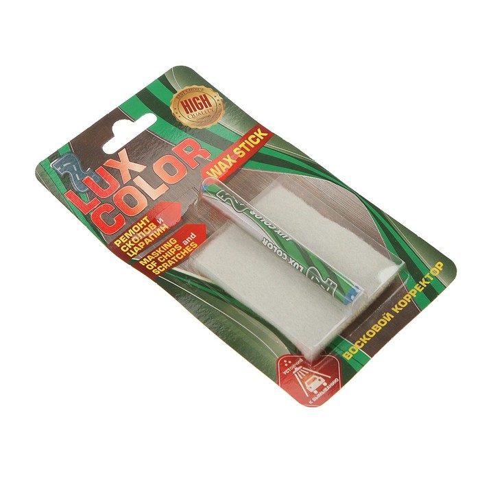 Восковой корректор ZEBRA, с аппликатором, голубой