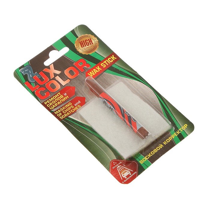 Восковой корректор ZEBRA, с аппликатором, коричневый