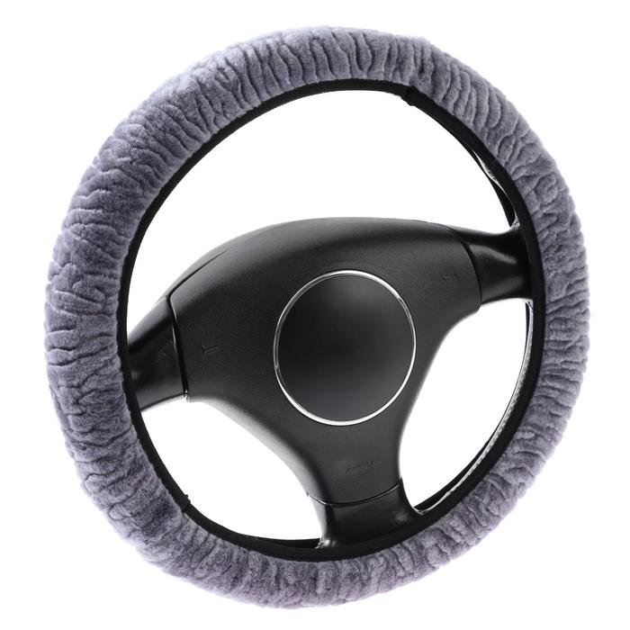 Декоративный чехол ZEBRA, из синтетической шерсти, расцветка "Каракуль"