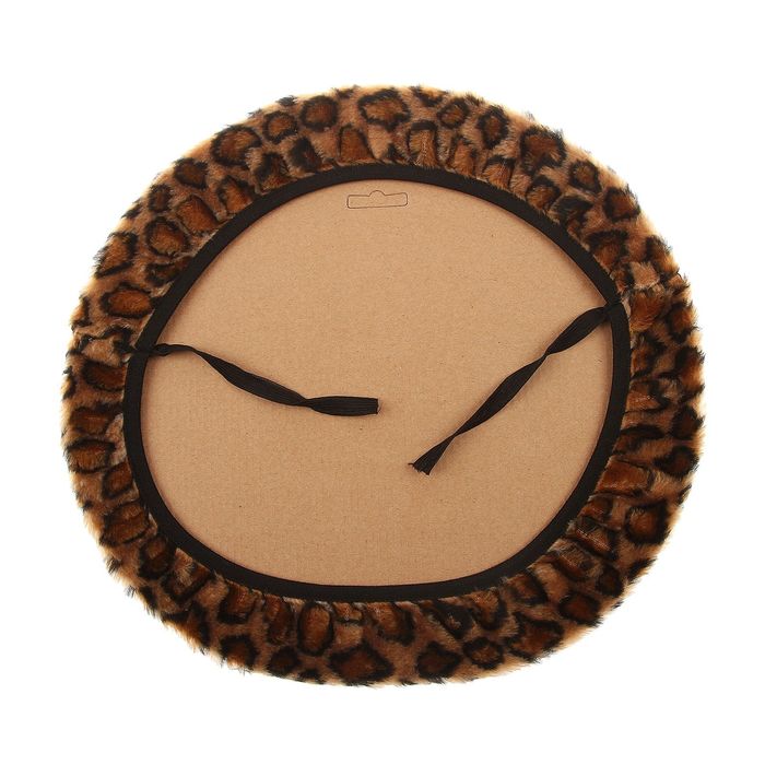 Декоративный чехол ZEBRA, из синтетической шерсти, расцветка "Леопард"