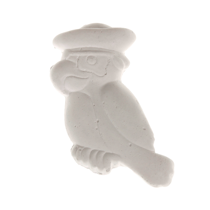 Роспись по керамике "Попугай"