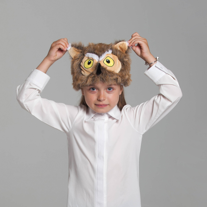 Карнавальная шапка "Сова", р-р 55-58