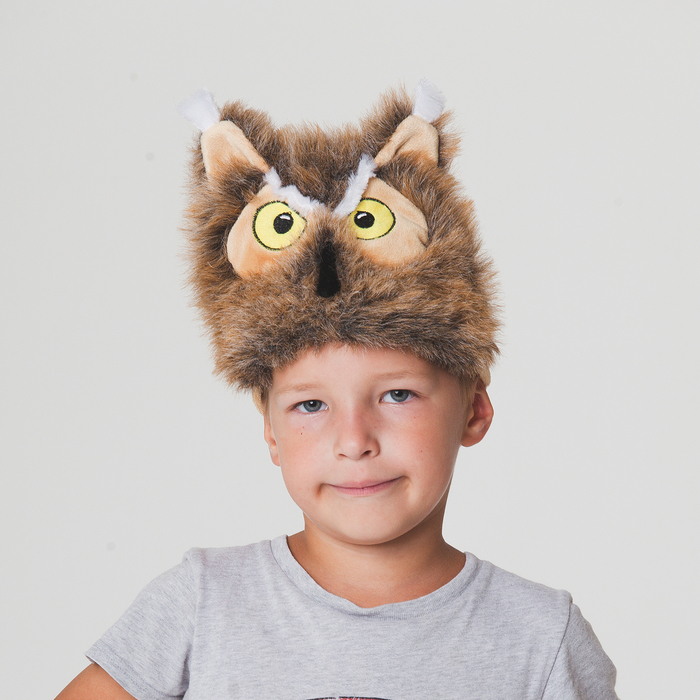 Карнавальная маска "Сова", р-р 55-58