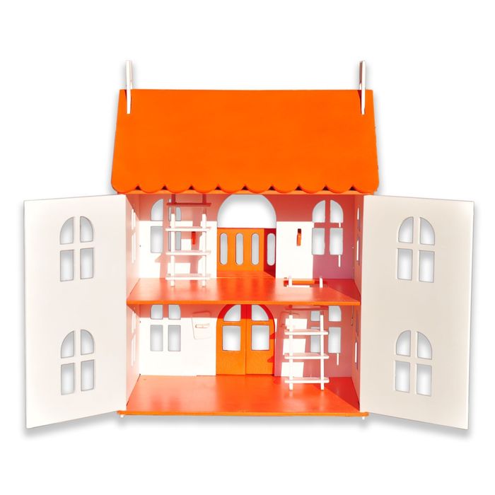 Кукольный домик “Арина”, оранжевый