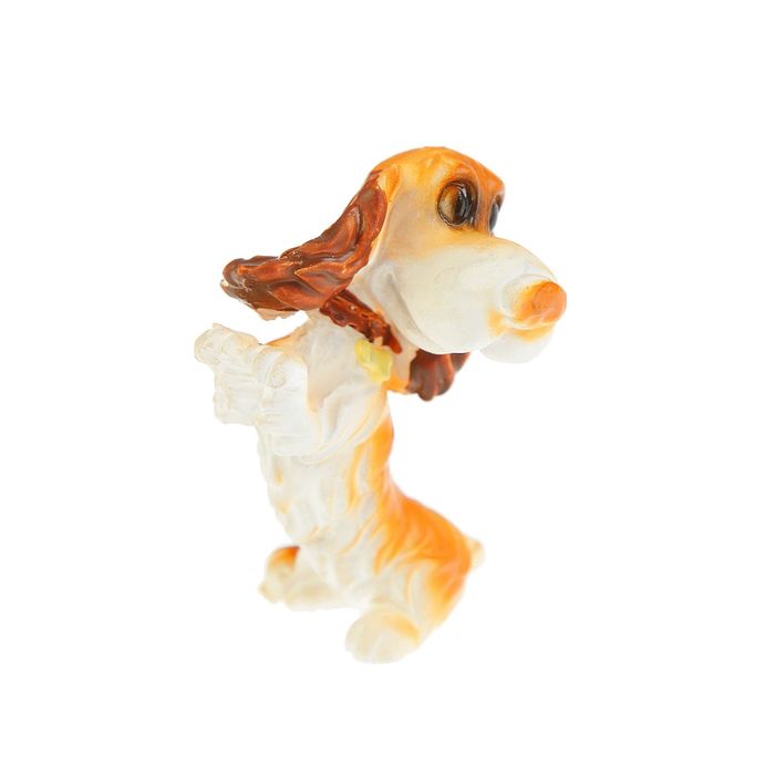 Сувенир полистоун "Мультяшный пёс" МИКС 4,5х2,7х2,3 см