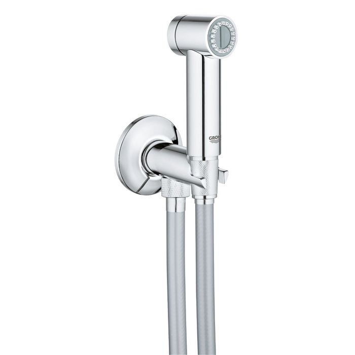 Гигиенический душ GROHE Sena с вентилем, душевой шланг Silverflex 1250 мм