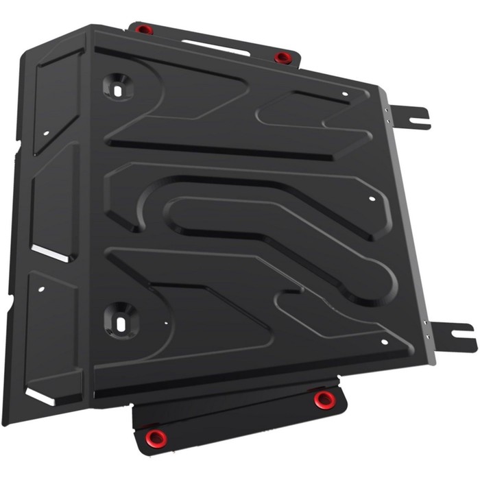 Защита картера и КПП АвтоБРОНЯ (увеличенная) для Toyota Rav4 (V - кроме 2.5) 2010-2013 2013-2015 2015-н.в., крепеж в комплекте, сталь, 2 мм, 111.05769.1