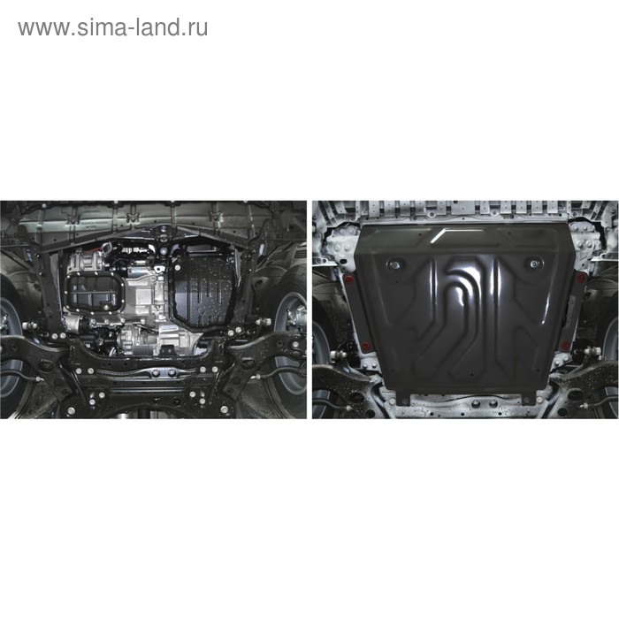 

Защита картера и КПП, Toyota Rav4 2010-2019, с крепежом, 111.05769.1