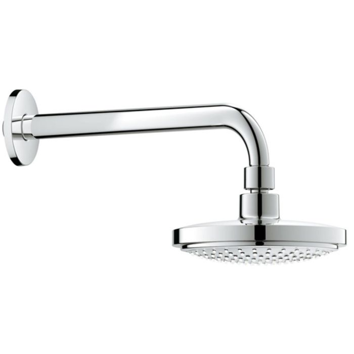 Набор GROHE Euphoria Cosopolitian 180: верхний душ с душевым кронштейном 286 мм,9,5 л/мин. 26072000