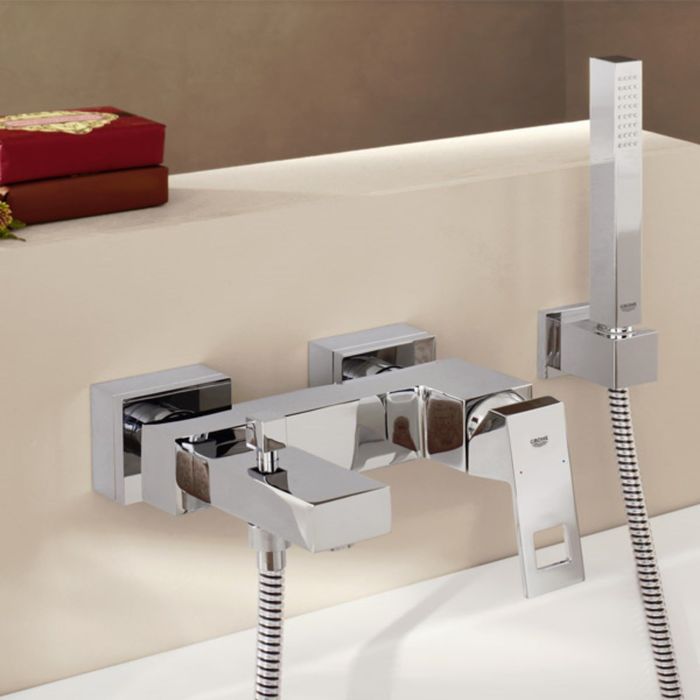 Смеситель для ванны GROHE Eurocube, настенный монтаж