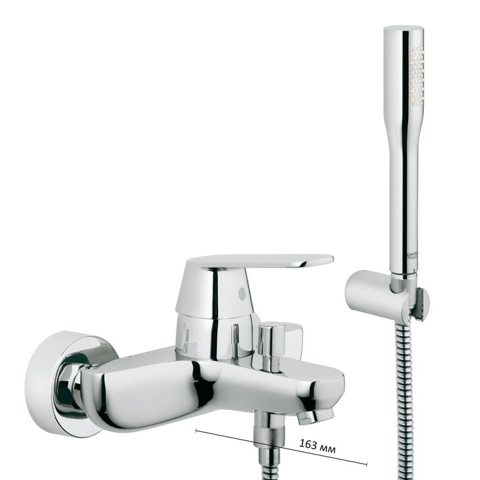 

Смеситель для ванны GROHE Eurosmart Cosmopolitan, с душ.гарнитуром EuphoriaCosmopolitan