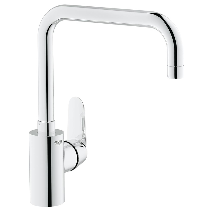 Смеситель для мойки GROHE Eurodisc Cosmopolitan Cosmo с высоким изливом