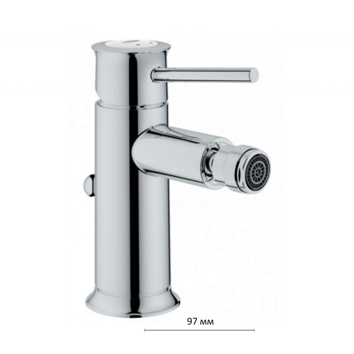 Смеситель для биде GROHE BauClassic,со сливным гарнитуром