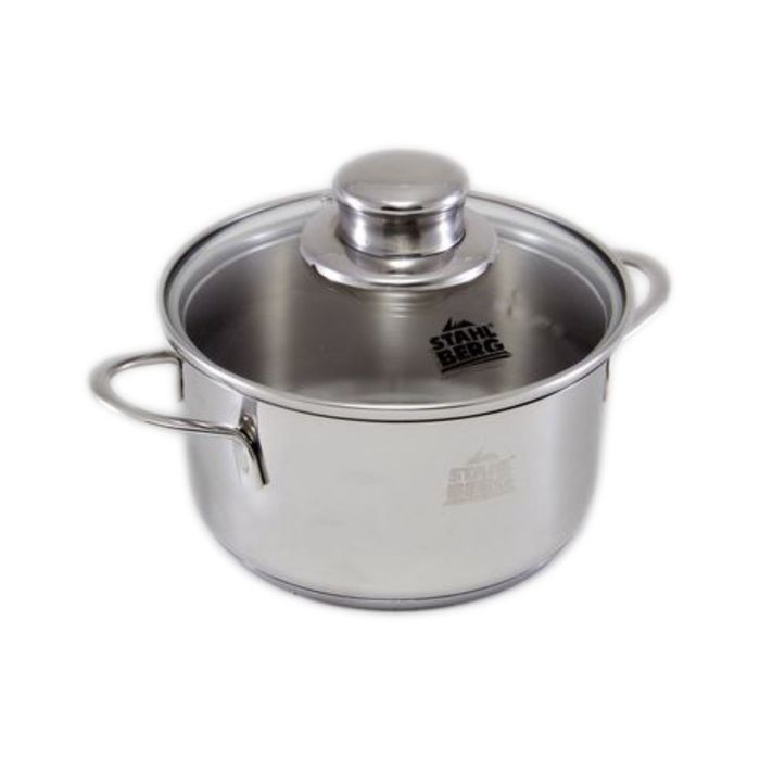 Кастрюля Mini, с крышкой, 14 х 7,5 см, 1,2 л