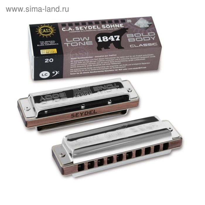

Губная гармошка Seydel Sohne 16201LA 1847 Classic Low LA