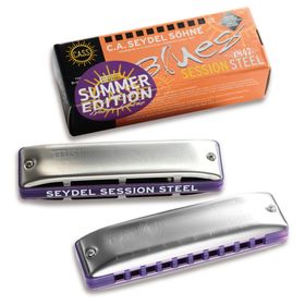 

Губная гармошка Seydel Sohne 10301BB_S Session Steel Summer Edition Bb