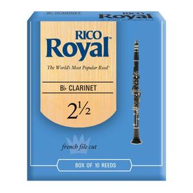 

Трости для кларнета Rico RCB1025 Rico Royal Вb, размер 2.5, 10шт