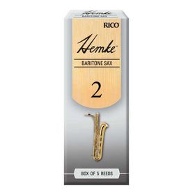 

Трости для саксофона Rico RHKP5BSX200 Hemke баритон, размер 2.0, 5шт