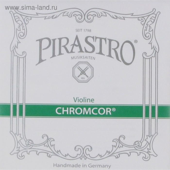 фото Отдельная струна pirastro 319420 chromcor g/соль для скрипки