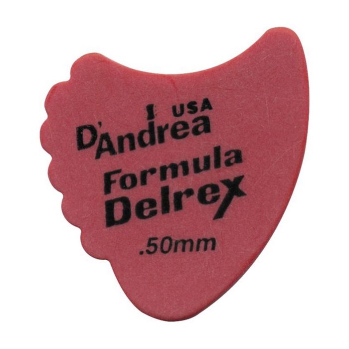 Медиаторы D`Andrea RD390-050 Formula Delrex 72шт, гребенка, матовая поверхность