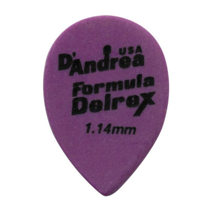 Медиаторы D`Andrea RD358-114 Formula Delrex 72шт, маленькая капля, матовая поверхность