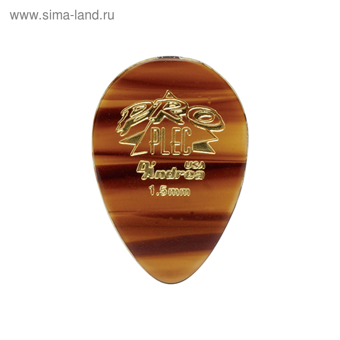 

Медиаторы D`Andrea PRO354 PRO-PLEC 12шт, 1,5мм, жесткие, капля