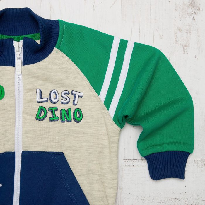 Костюм для мальчика, рост 86 см, цвет синий с серым КС542_М