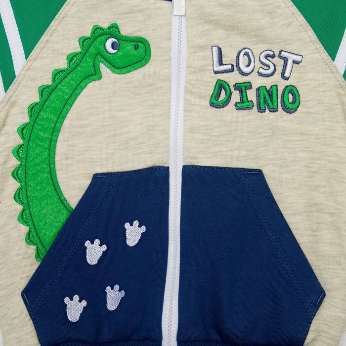 Костюм для мальчика, рост 86 см, цвет синий с серым КС542_М