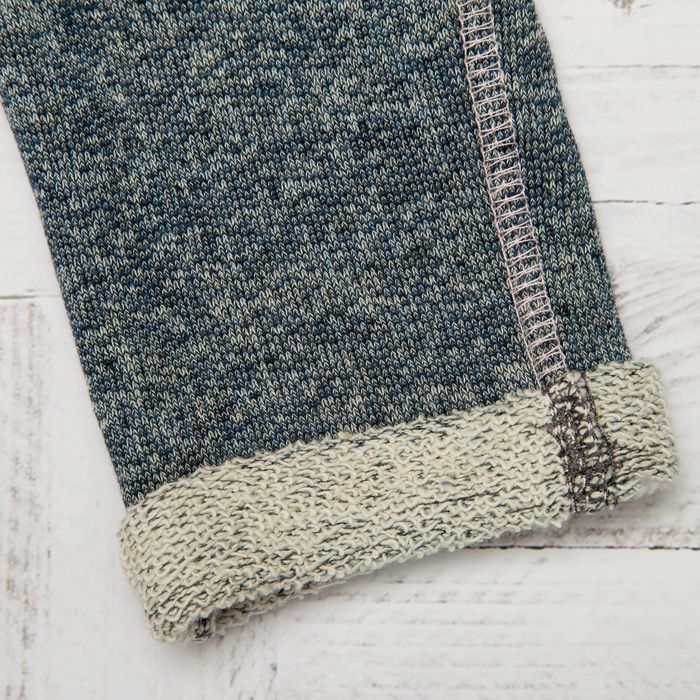 Брюки для девочки, рост 80 см, цвет синий меланж ШР425_М