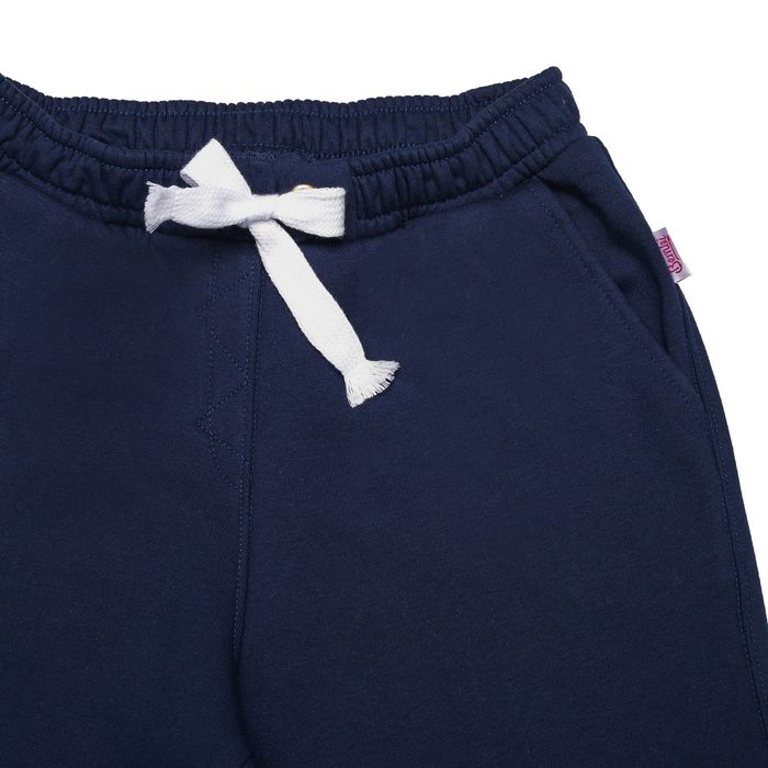 Брюки для девочки, рост 122 см, цвет синий ШР433