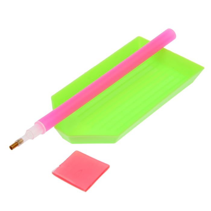 Алмазная вышивка с частичным заполнением "Горы" 50*60 см, холст, емкость