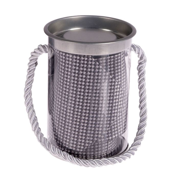 Галстук в металлическом тубусе "Настоящему мужчине"